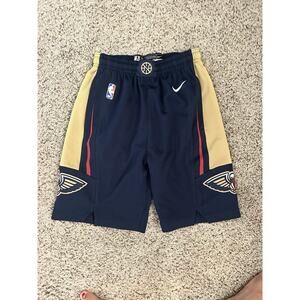 New Orleans Pelicans NBA Nike Dri-Fit Youth Game Style Shorts Size M